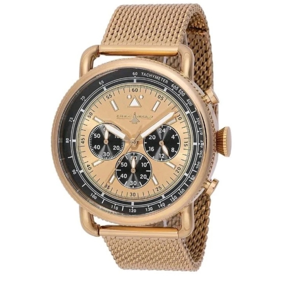 CDW-0153 - Chase Durer Man's Watch- 44mm, Gold (CDW-0153)